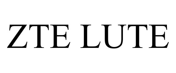 Trademark Logo ZTE LUTE