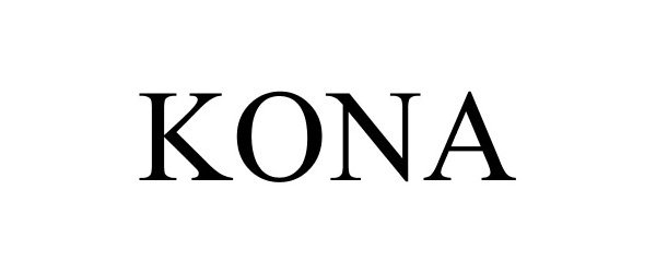 Trademark Logo KONA