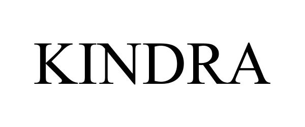 Trademark Logo KINDRA