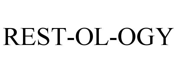 Trademark Logo REST-OL-OGY