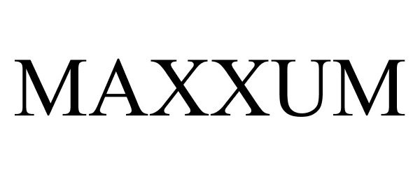 Trademark Logo MAXXUM