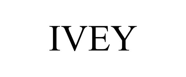 Trademark Logo IVEY