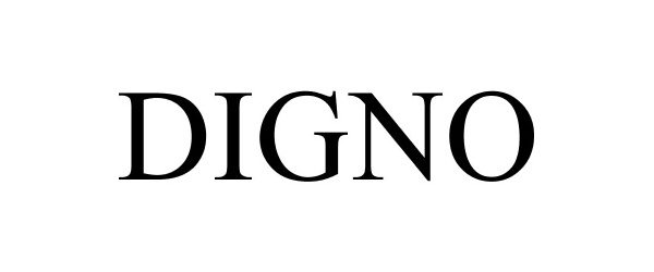 Trademark Logo DIGNO