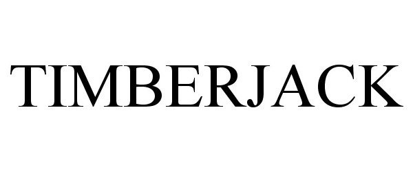 Trademark Logo TIMBERJACK