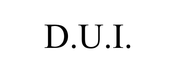 Trademark Logo D.U.I.