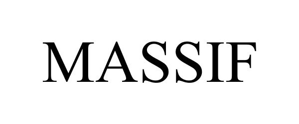 Trademark Logo MASSIF