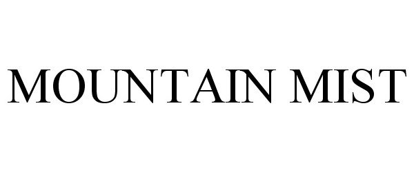 Trademark Logo MOUNTAIN MIST