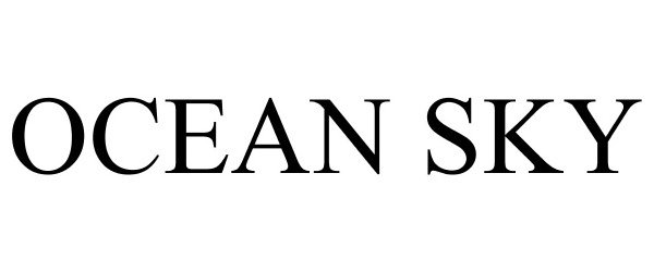 Trademark Logo OCEAN SKY