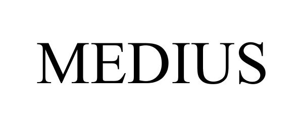 Trademark Logo MEDIUS