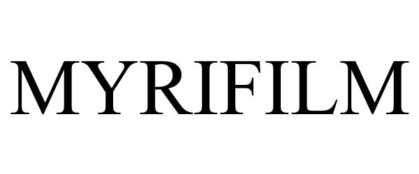 Trademark Logo MYRIFILM