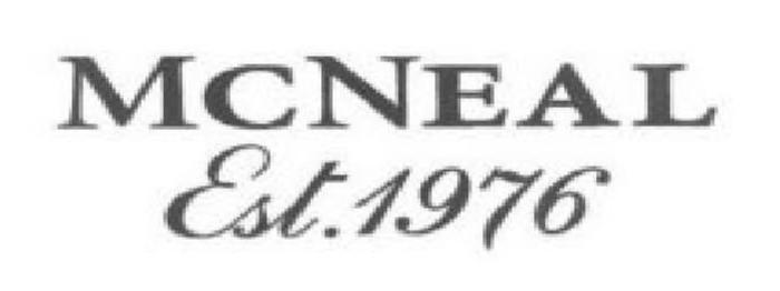 Trademark Logo MCNEAL EST.1976