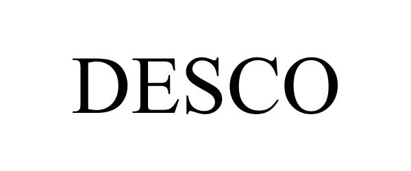 Trademark Logo DESCO