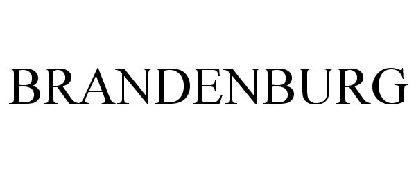 Trademark Logo BRANDENBURG