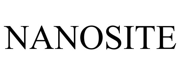 Trademark Logo NANOSITE