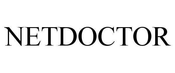 Trademark Logo NETDOCTOR