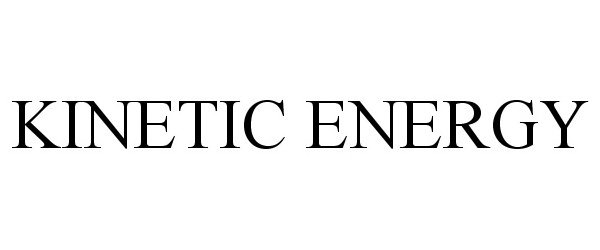 Trademark Logo KINETIC ENERGY