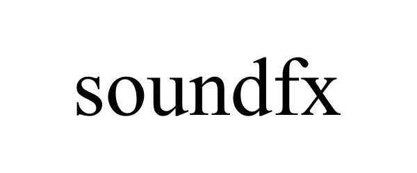 Trademark Logo SOUNDFX
