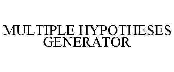  MULTIPLE HYPOTHESES GENERATOR