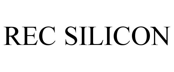  REC SILICON