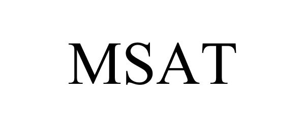 Trademark Logo MSAT