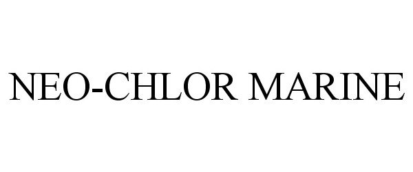 Trademark Logo NEO-CHLOR MARINE