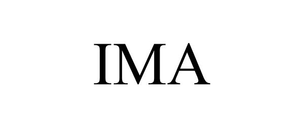 Trademark Logo IMA