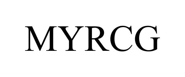 Trademark Logo MYRCG