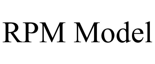 Trademark Logo RPM MODEL