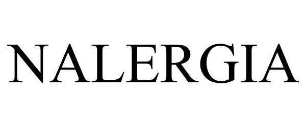 Trademark Logo NALERGIA