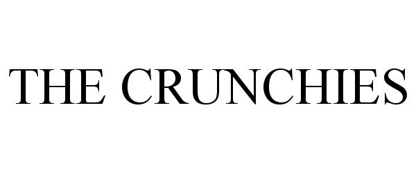  THE CRUNCHIES