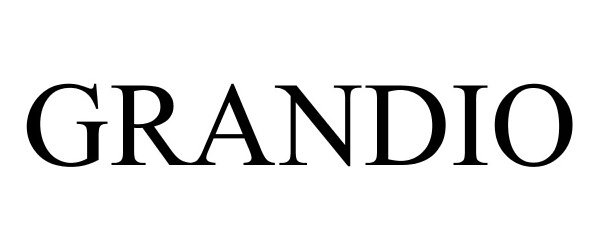 Trademark Logo GRANDIO