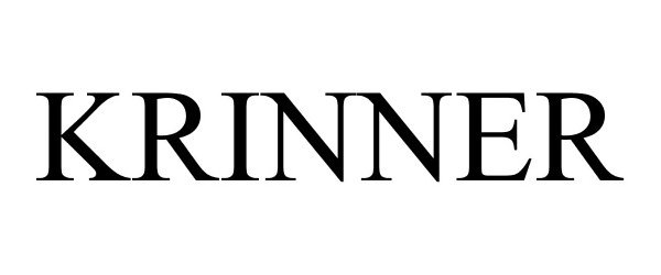 Trademark Logo KRINNER