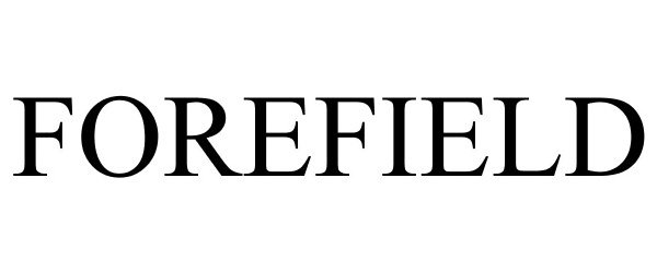 Trademark Logo FOREFIELD