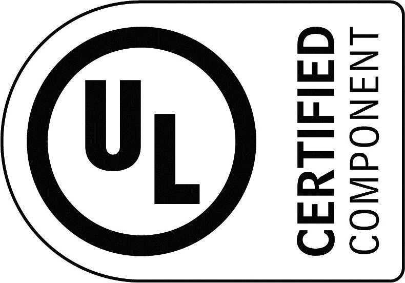  UL CERTIFIED COMPONENT