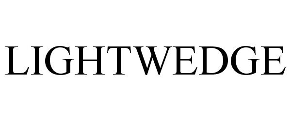  LIGHTWEDGE