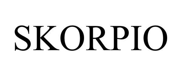 Trademark Logo SKORPIO