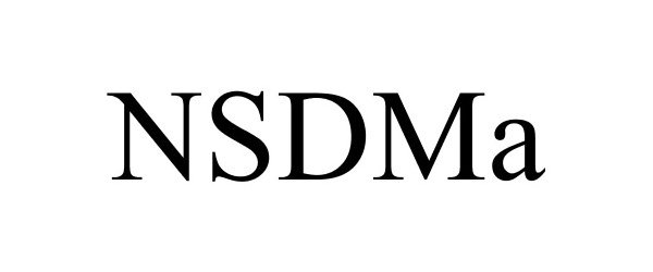 Trademark Logo NSDMA