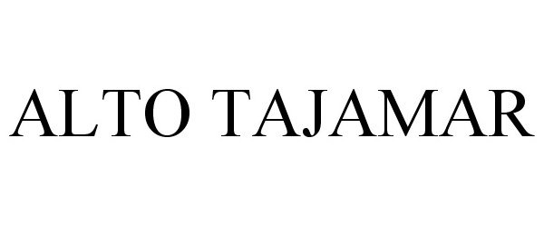 Trademark Logo ALTO TAJAMAR