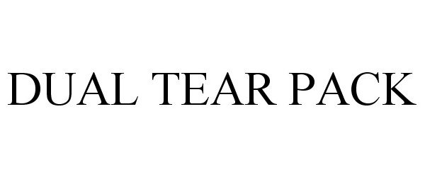 Trademark Logo DUAL TEAR PACK