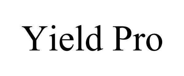 Trademark Logo YIELD PRO