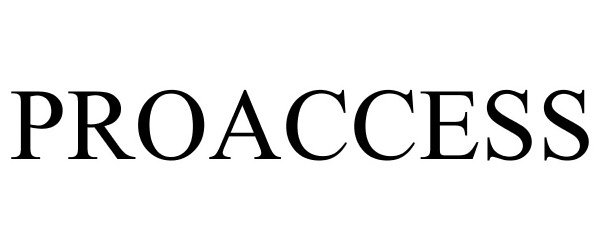 Trademark Logo PROACCESS