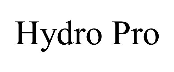 Trademark Logo HYDRO PRO