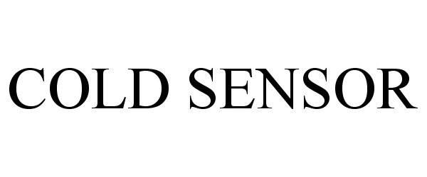 Trademark Logo COLD SENSOR