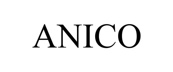 Trademark Logo ANICO