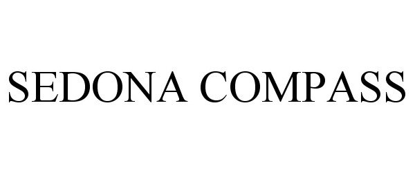 Trademark Logo SEDONA COMPASS