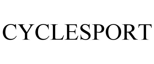 Trademark Logo CYCLESPORT