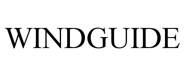 Trademark Logo WINDGUIDE
