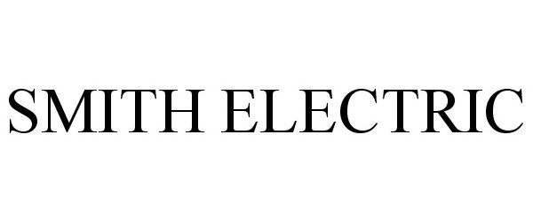 Trademark Logo SMITH ELECTRIC