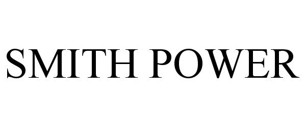 Trademark Logo SMITH POWER