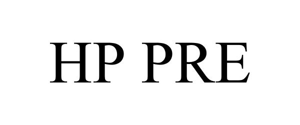 Trademark Logo HP PRE